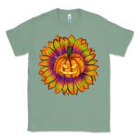 Sage Halloween Sunflower Classic Tee - RanaPortraitStore