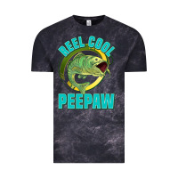 Cloud Black reel cool peepaw Vintage Tee - Jasminsmagicworld