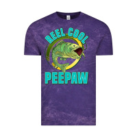 Cloud Purple reel cool peepaw Vintage Tee - Jasminsmagicworld