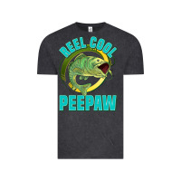 Vintage Black reel cool peepaw Vintage Tee - Jasminsmagicworld