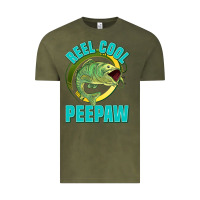 Vintage Olive reel cool peepaw Vintage Tee - Jasminsmagicworld