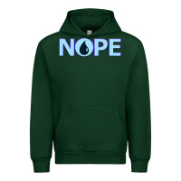 Forest Green NOPE  Blue Magic  Island Mana Symbol Urban Hoodie - trangStudio