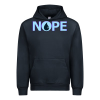 Navy NOPE  Blue Magic  Island Mana Symbol Urban Hoodie - trangStudio