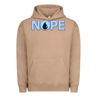 Pigment Burro NOPE  Blue Magic  Island Mana Symbol Urban Hoodie - trangStudio