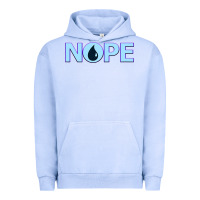 Pigment Grape Ice NOPE  Blue Magic  Island Mana Symbol Urban Hoodie - trangStudio