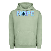 Pigment Oil Green NOPE  Blue Magic  Island Mana Symbol Urban Hoodie - trangStudio