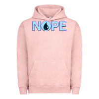 Pigment Salmon NOPE  Blue Magic  Island Mana Symbol Urban Hoodie - trangStudio