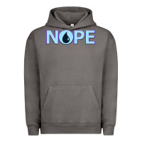 Pigment Tornado NOPE  Blue Magic  Island Mana Symbol Urban Hoodie - trangStudio