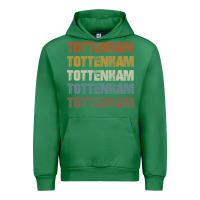Emerald Retro Vintage Tottenham London Urban Hoodie - trangStudio