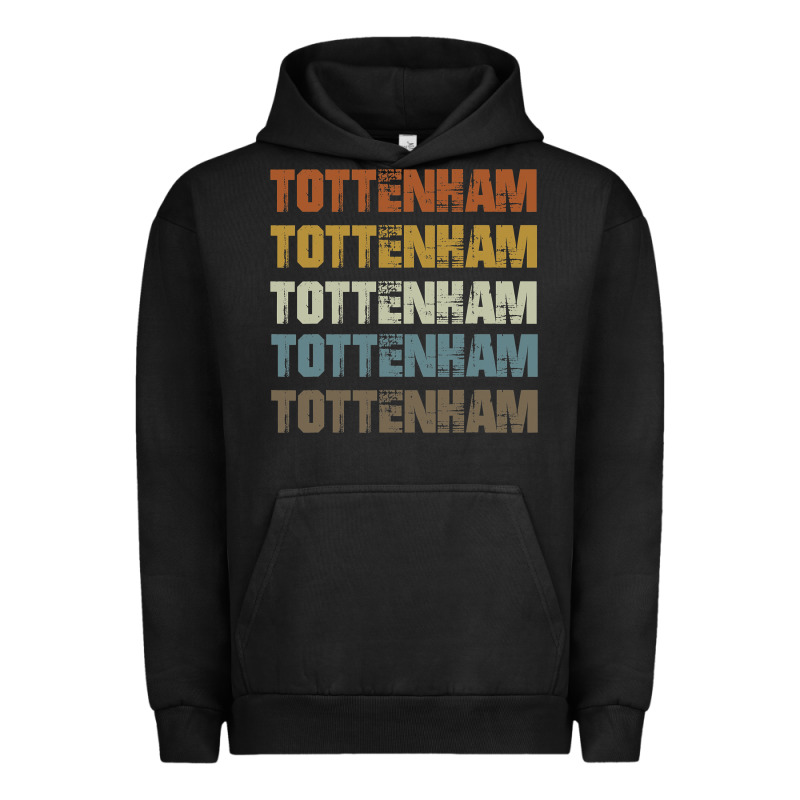 Retro Vintage Tottenham London Urban Hoodie by trangStudio | Teevron