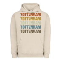 Pigment French Oak Retro Vintage Tottenham London Urban Hoodie - trangStudio
