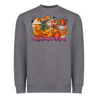 Storm Thanks A Latte Autumn Vibes Heavyweight Sweatshirt - CowhideDigitalArt