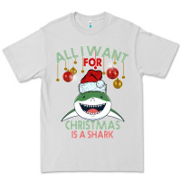 Dove Grey All I Want For Christmas Is A Shark Premium Tee - Bettercallsaul