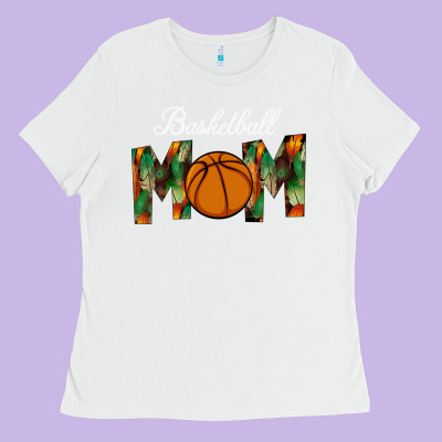 Basketball Mom Ladies Tee Designed By Bettercallsaul