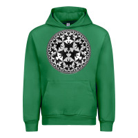Emerald M.C. Escher Circle Limit IV Urban Hoodie - trangStudio