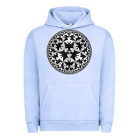 Pigment Grape Ice M.C. Escher Circle Limit IV Urban Hoodie - trangStudio