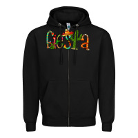 Black fiesta Zipper Hoodie - RacoonDesign