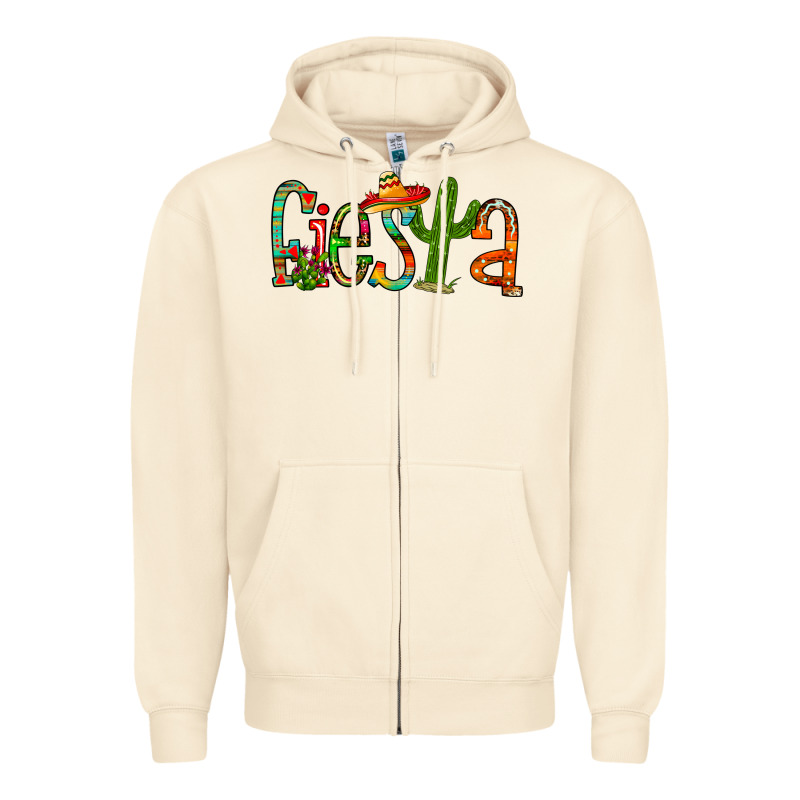 Fiesta Zipper Hoodie by RacoonDesign | Teevron