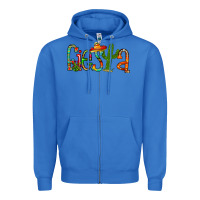 True Royal fiesta Zipper Hoodie - RacoonDesign