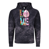 Cloud Black Love Rabbit Easter Day Vintage Hoodie - HowdyJamesFarm
