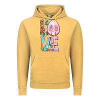 Vintage Mustard Love Rabbit Easter Day Vintage Hoodie - HowdyJamesFarm