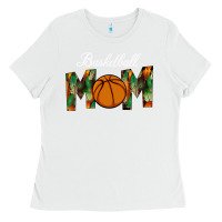 White Basketball Mom Ladies Tee - Bettercallsaul