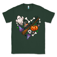 Sports Green Love Halloween Classic Tee - NancyCooperArtShop