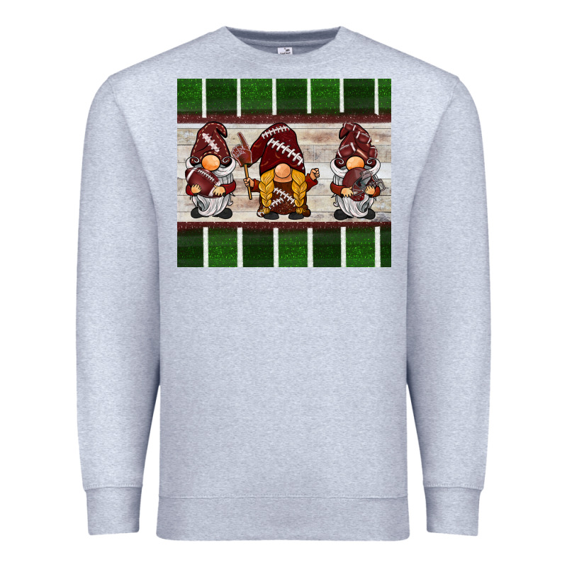 Football Gnomes Premium Sweatshirt by BarkalooDesign | Teevron