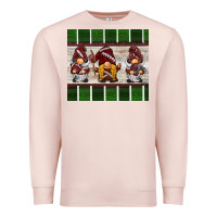 Pale Pink football gnomes Premium Sweatshirt - BarkalooDesign