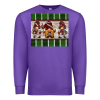 Purple football gnomes Premium Sweatshirt - BarkalooDesign