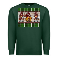 Sports Green football gnomes Premium Sweatshirt - BarkalooDesign