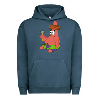 Pigment Midnight Navy patrick the star gift Urban Hoodie - trangStudio
