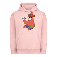 Pigment Salmon patrick the star gift Urban Hoodie - trangStudio