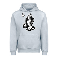 Heather Grey 6IX GOD gift Urban Hoodie - trangStudio