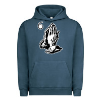 Pigment Midnight Navy 6IX GOD gift Urban Hoodie - trangStudio