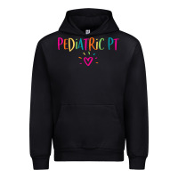 Black Pediatric PT Physical Therapy Office Staff Appreciation Gift Urban Hoodie - trangStudio