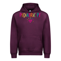 Mauve Wine Pediatric PT Physical Therapy Office Staff Appreciation Gift Urban Hoodie - trangStudio