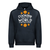 Navy funny cookie lover baking cookies baker candy gift Urban Hoodie - trangStudio