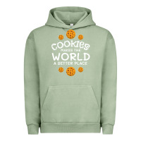 Pigment Oil Green funny cookie lover baking cookies baker candy gift Urban Hoodie - trangStudio