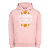 Pigment Salmon funny cookie lover baking cookies baker candy gift Urban Hoodie - trangStudio