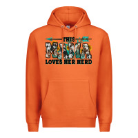 Carrot this mama loves her herd goats Premium Hoodie - Jasminsmagicworld