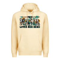Pina Colada this mama loves her herd goats Premium Hoodie - Jasminsmagicworld