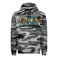 Slate Camo this mama loves her herd goats Premium Hoodie - Jasminsmagicworld