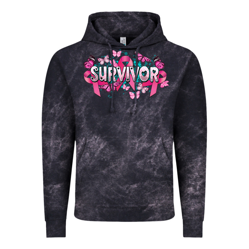 Cancer Survivor Cancer Awareness Vintage Hoodie by HowdyJamesFarm | Teevron