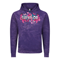 Cloud Purple Cancer survivor Cancer Awareness Vintage Hoodie - HowdyJamesFarm