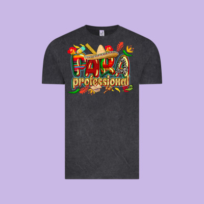 Cinco De Mayo Para Professional Vintage Tee Designed By Cowgirlartshop