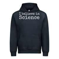 Navy Liberal Political Quote for Scientists I Believe in Science Urban Hoodie - trangStudio