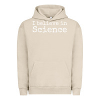 Pigment French Oak Liberal Political Quote for Scientists I Believe in Science Urban Hoodie - trangStudio