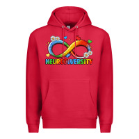 Cardinal neurodiversity Premium Hoodie - LillyAllenDesigns