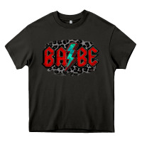 Asphalt lightning bolt babe Heavy Core Tee - Jasminsmagicworld